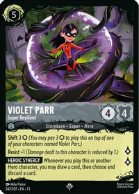 Violet Parr - Super Resilient (247/207) - Illumineers Quest The Great Hunny Rescue Cold Foil