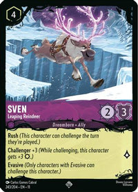Sven - Leaping Reindeer (243/204) - Illumineers Quest The Great Hunny Rescue Cold Foil