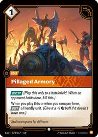 Pillaged Armory (073/167) - Radiance