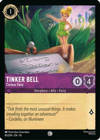Tinker Bell - Curious Fairy (45/204) - Hyperia City Cold Foil