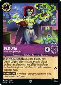 Demona - Imperious Spellcaster (56/204) - Hyperia City