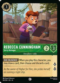 Rebecca Cunningham - Savvy Manager (80/204) - Hyperia City