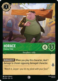 Horace - Clumsy Clod (82/204) - Hyperia City Cold Foil