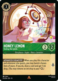 Honey Lemon - Testing the Limits (93/204) - Hyperia City Cold Foil