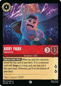 Abby Park - Intense Fan (104/204) - Hyperia City Cold Foil