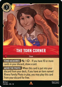 The Torn Corner (133/204) - Hyperia City Cold Foil