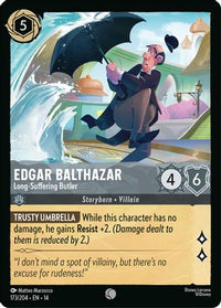 Edgar Balthazar - Long-Suffering Butler (173/204) - Hyperia City