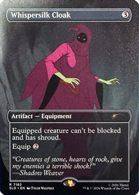 Whispersilk Cloak (7182) (SLD-7182) - Secret Lair Drop Series Foil