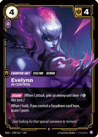 Evelynn, In Control (109/167) - Radiance Foil