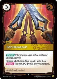 For Demacia! (117/167) - Radiance