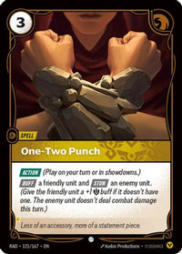 One-Two Punch (121/167) - Radiance