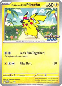 Pokemon Run Pikachu (131) - Southeast Asia Exclusives
