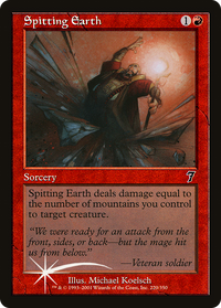 Spitting Earth [Seventh Edition]