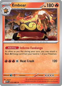 Emboar (13/086)  - Deck Exclusives