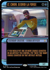 Lt. Cmdr. Geordi La Forge (Showcase) (TRK-372) - Star Trek