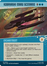 Kobayashi Maru Scenario (Showcase) (Surge Foil) (TRK-534) - Star Trek Foil
