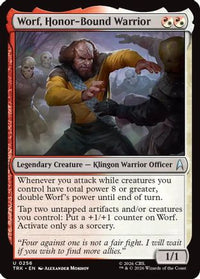 Worf, Honor-Bound Warrior (TRK-256) - Star Trek