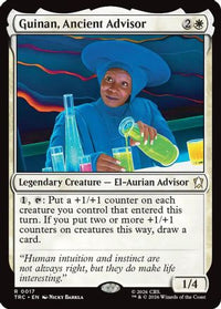 Guinan, Ancient Advisor (Surge Foil) (TRC-017) - Commander: Star Trek Foil