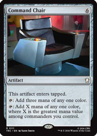 Command Chair (TRC-111) - Commander: Star Trek