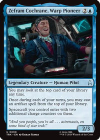 Zephram Cochrane, Warp Pioneer (TRK-090) - Star Trek