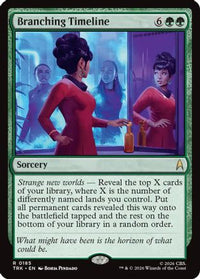 Branching Timeline (TRK-185) - Star Trek Foil