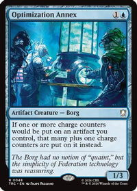 Optimization Annex (Surge Foil) (TRC-048) - Commander: Star Trek Foil