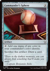 Commander's Sphere (TRC-487) - Commander: Star Trek