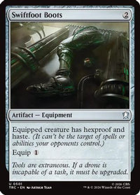 Swiftfoot Boots (Surge Foil) (TRC-501) - Commander: Star Trek Foil