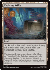 Evolving Wilds (Surge Foil) (TRC-527) - Commander: Star Trek Foil