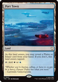 Port Town (Surge Foil) (TRC-547) - Commander: Star Trek Foil