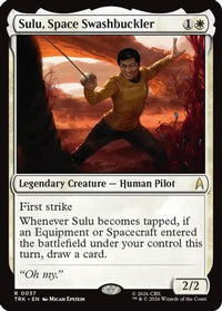 Sulu, Space Swashbuckler (TRK-037) - Star Trek