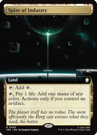 Spire of Industry (Extended Art) (TRC-405) - Commander: Star Trek