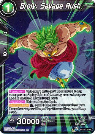 Broly, Savage Rush (BT11-147) [Vermilion Bloodline 2nd Edition] - POKÉ JEUX