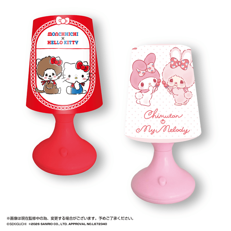 Monchhichi × Sanrio Retro LED Light (Pre-Order)
