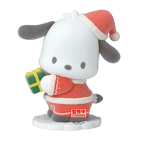 Sanrio characters Fluffy Puffy Santa ver.～Hello Kitty & Pochacco～(B:Pochacco) (Pre-Order)