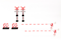 Railway Crossing（Red×White) (Pre-Order)