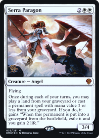 Serra Paragon [Dominaria United Prerelease Promos]