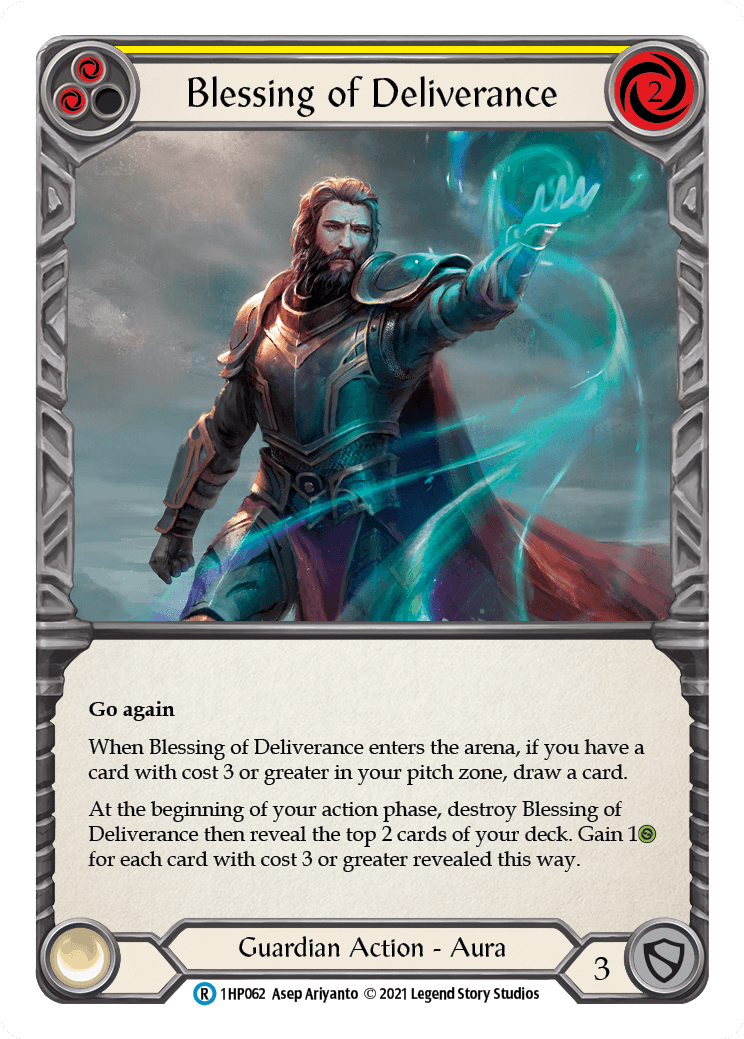Blessing of Deliverance (Yellow) [1HP062] (History Pack 1) - POKÉ JEUX
