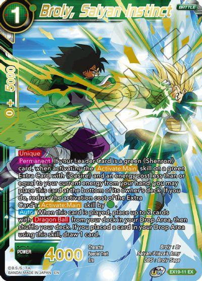 Broly, Saiyan Instinct (EX19-11) [Special Anniversary Set 2021] - POKÉ JEUX