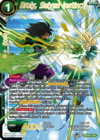 Broly, Saiyan Instinct (EX19-11) [Special Anniversary Set 2021] - POKÉ JEUX