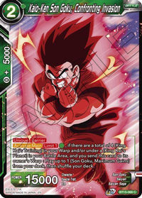 Kaio-Ken Son Goku, Confronting Invasion (BT15-068) [Saiyan Showdown] - POKÉ JEUX