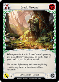 Break Ground (Yellow) [ELE132] (Tales of Aria) 1st Edition Normal - POKÉ JEUX