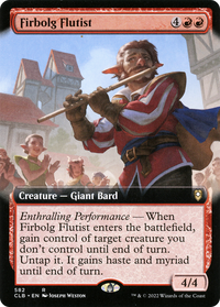 Firbolg Flutist (Extended Art) [Commander Legends: Battle for Baldur's Gate]