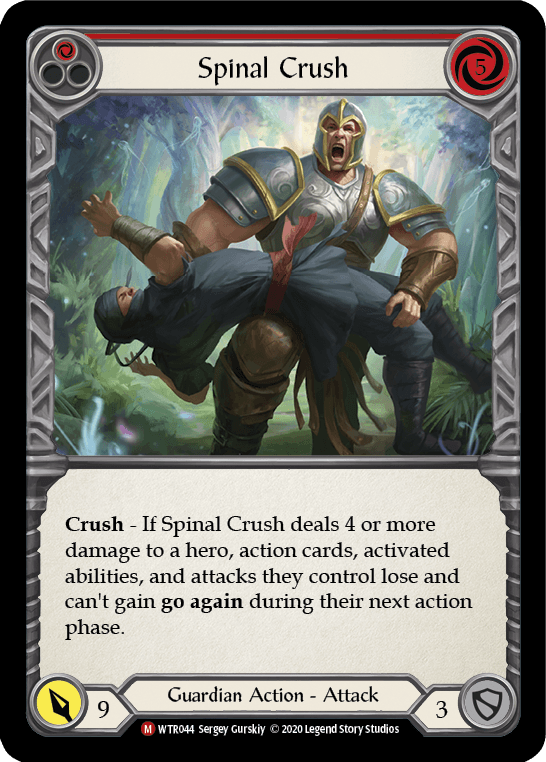 Spinal Crush [U-WTR044] (Welcome to Rathe Unlimited) Unlimited Normal - POKÉ JEUX