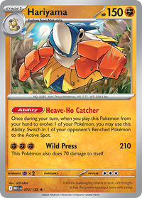 Hariyama (73) - Prize Pack Series Cards