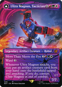 Ultra Magnus, tacticien // Ultra Magnus, porteur blindé (verre brisé) [Transformers] 