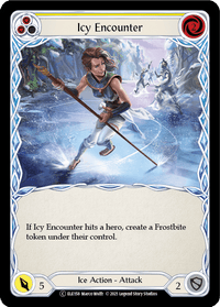Icy Encounter (Yellow) [U-ELE158] (Tales of Aria Unlimited) Unlimited Normal - POKÉ JEUX