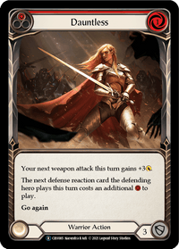 Dauntless (Red) [U-CRU085] (Crucible of War Unlimited) Unlimited Normal - POKÉ JEUX