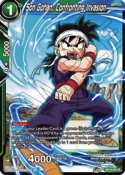 Son Gohan, Confronting Invasion (BT15-071) [Saiyan Showdown] - POKÉ JEUX