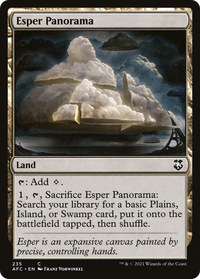 Esper Panorama [Dungeons & Dragons: Adventures in the Forgotten Realms Commander]